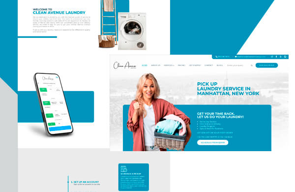 Discovering New York web design