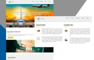 Intermodal Shipping web design